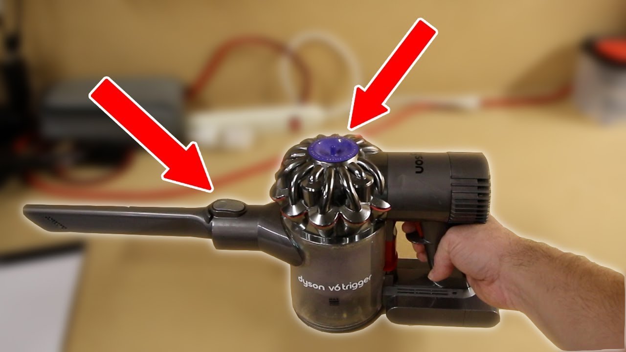 dyson vacuum pulsing