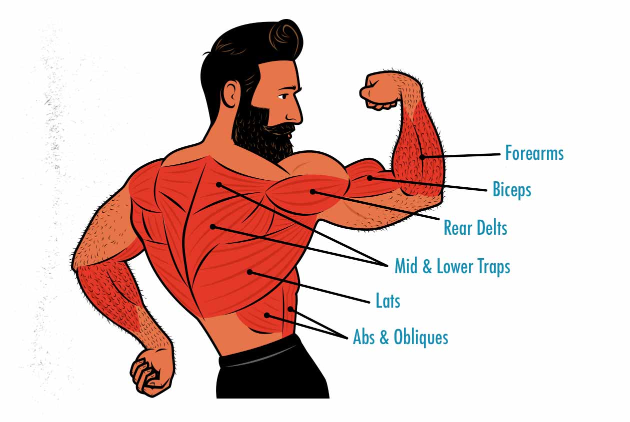 lateral pulldown dumbbell alternative