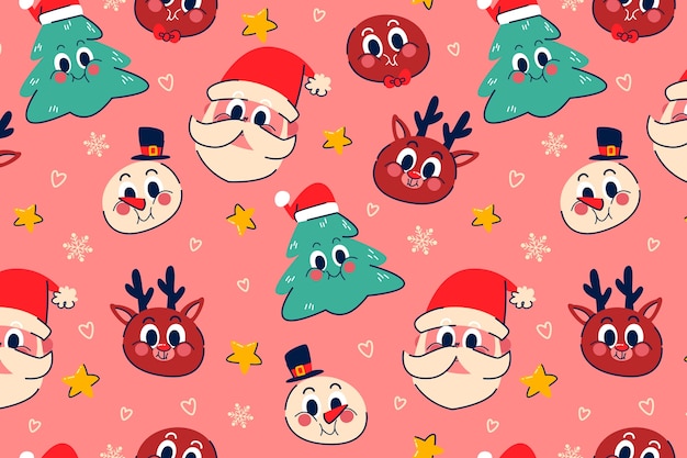 funny christmas background