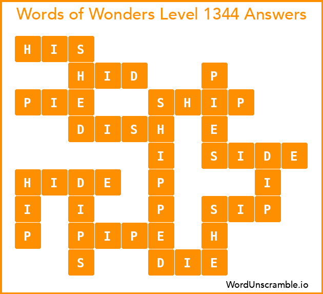 wordscapes level 1344