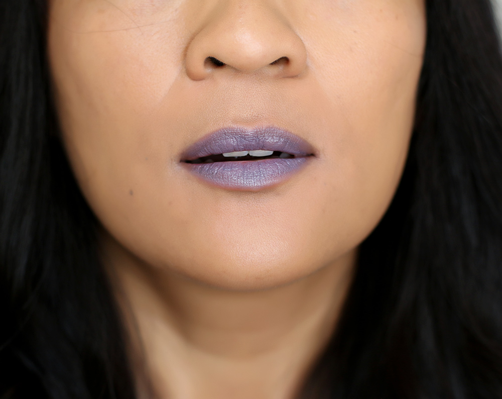 mac galaxy grey lipstick