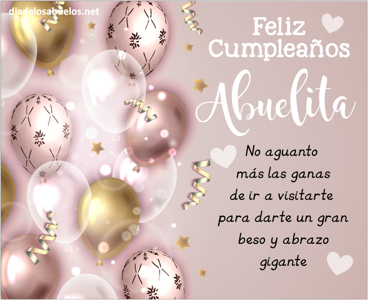 cumpleaños para mi abuelita