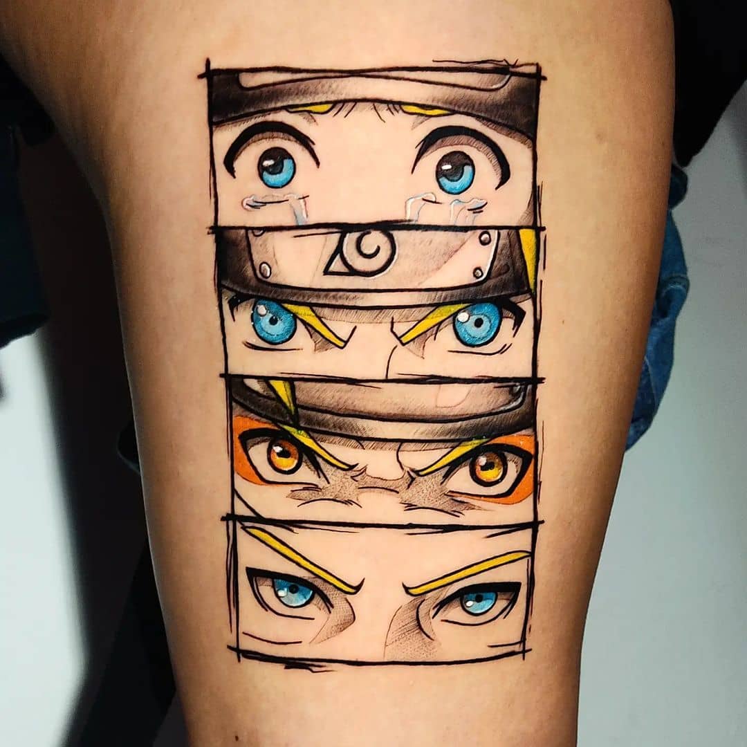 meaningful naruto tattoo designs