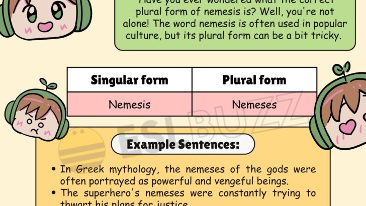 nemesis plural