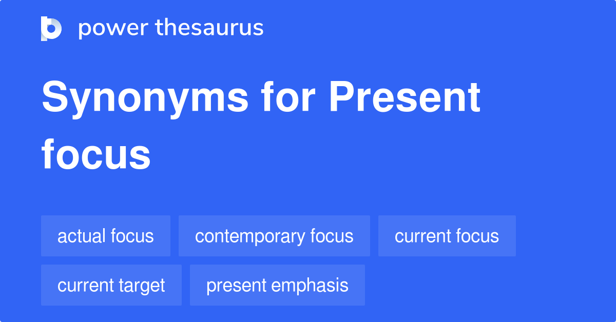 to present synonym