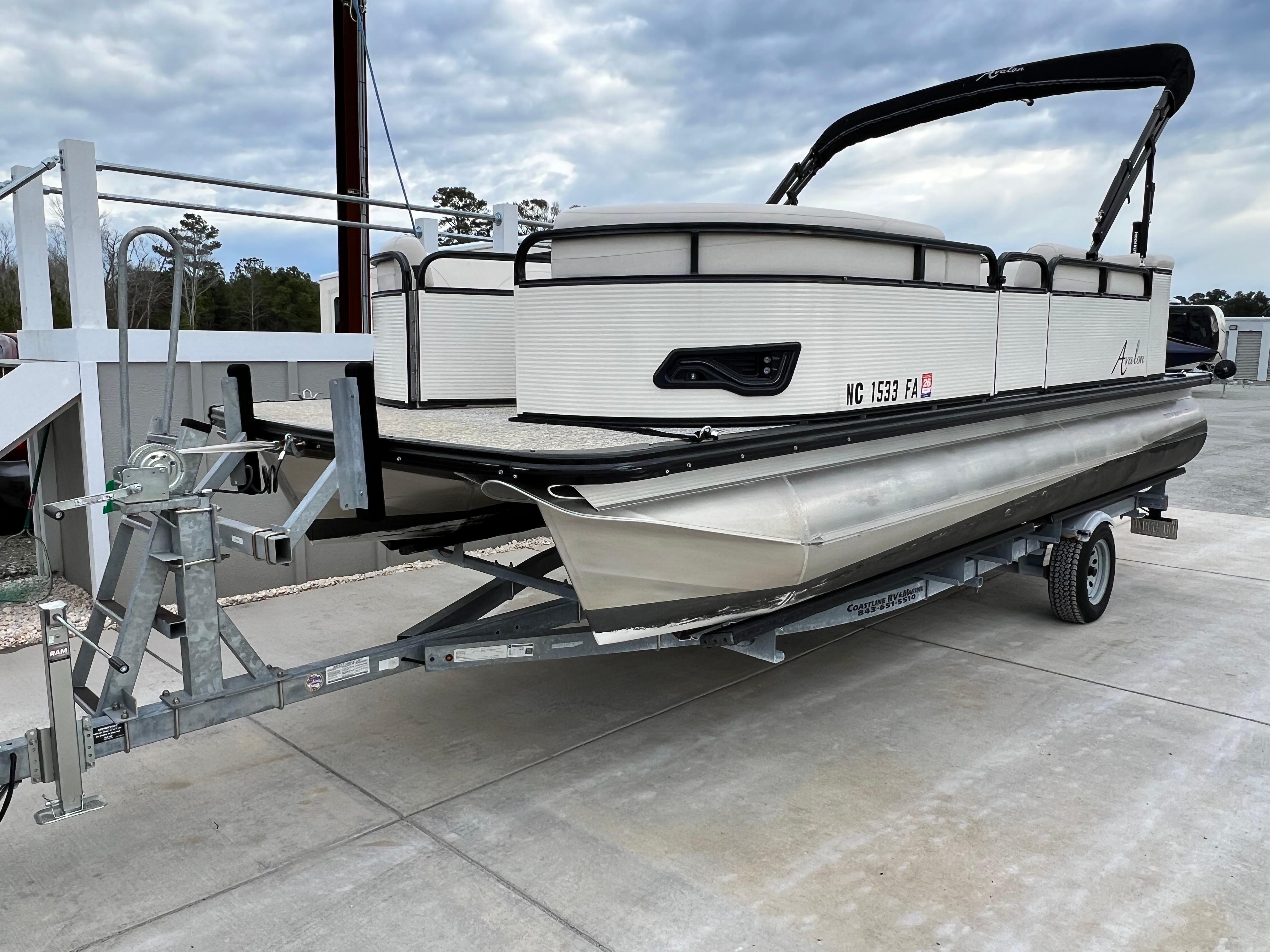 used pontoon boats for sale nc