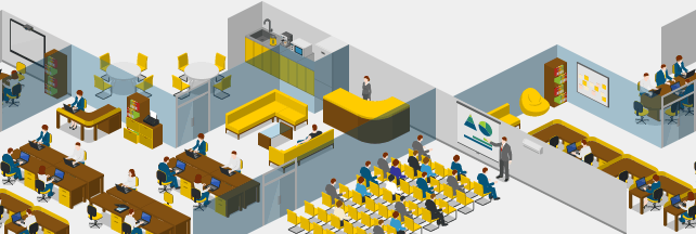 isometric office