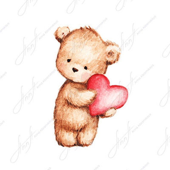 teddy bear pic drawing