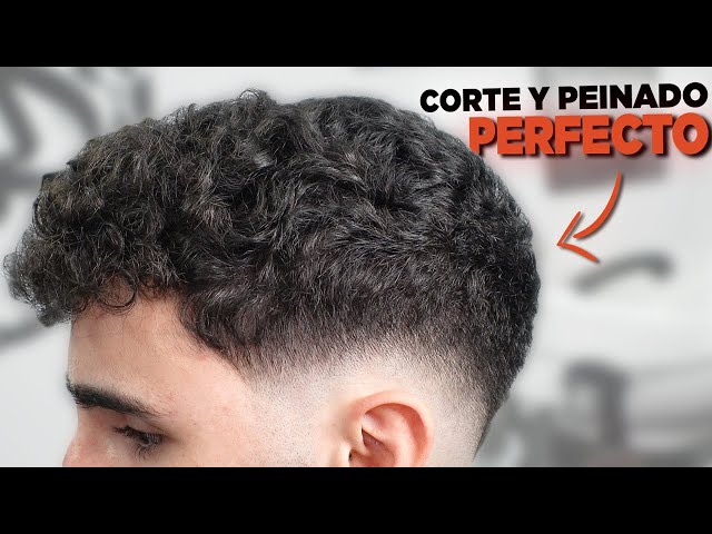 cortes de cabello para hombre cabello rizado