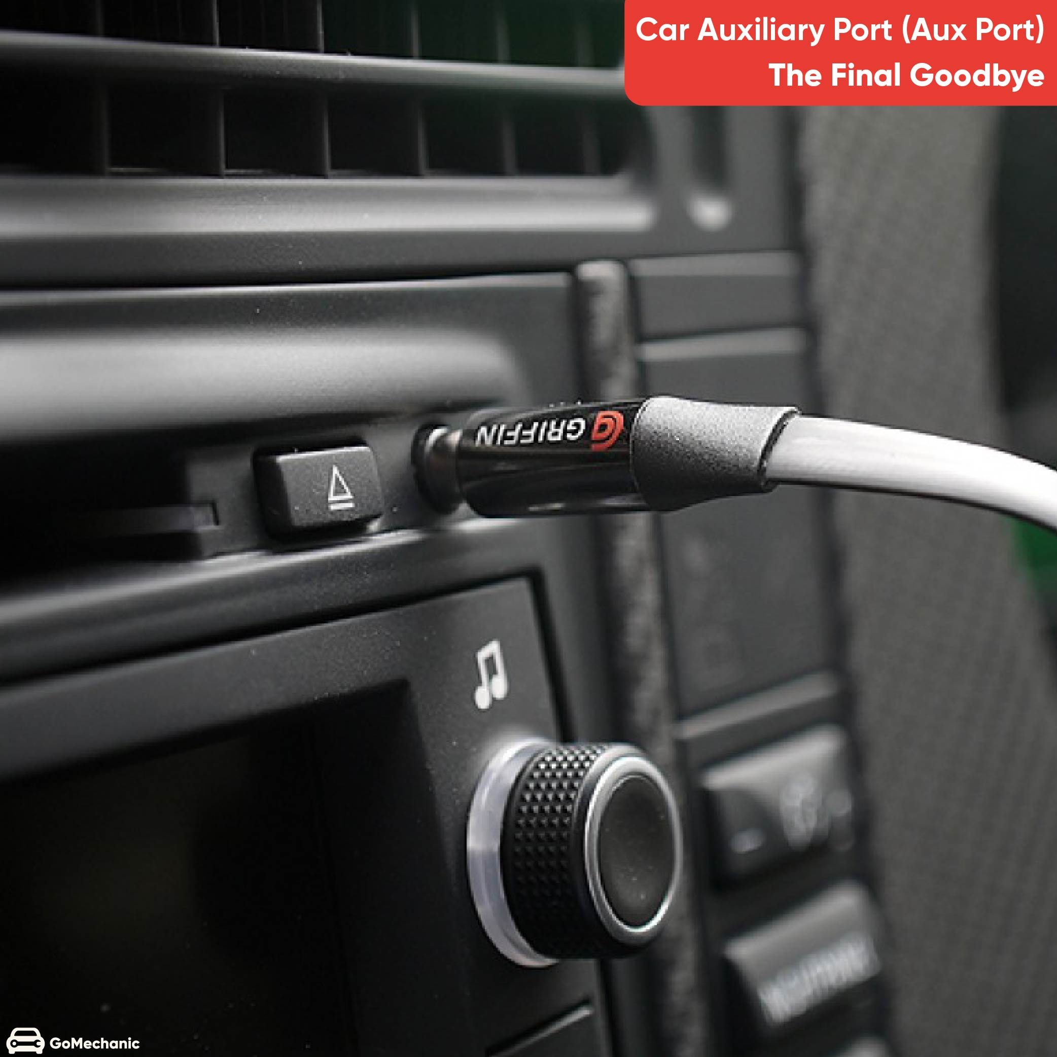 aux cable connection for car