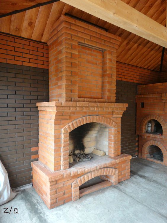 fotos de chimeneas de ladrillo