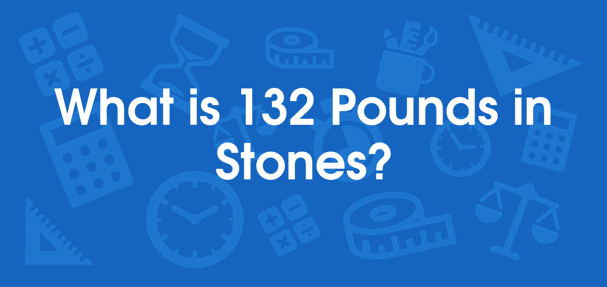 132lb in stone