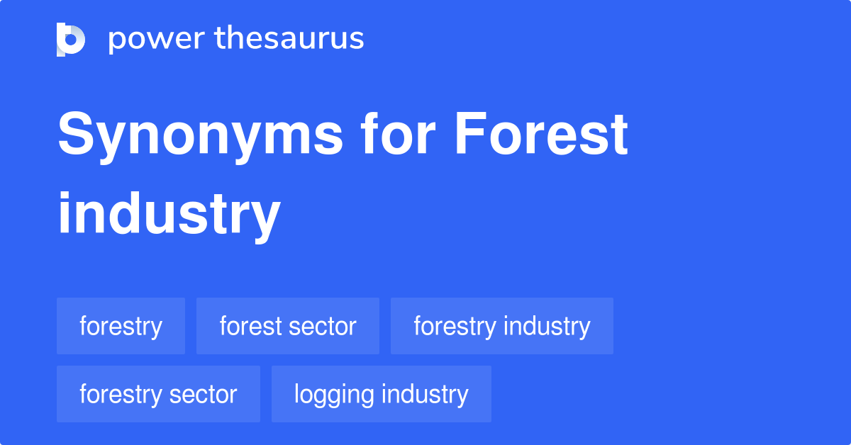 synonym for forest