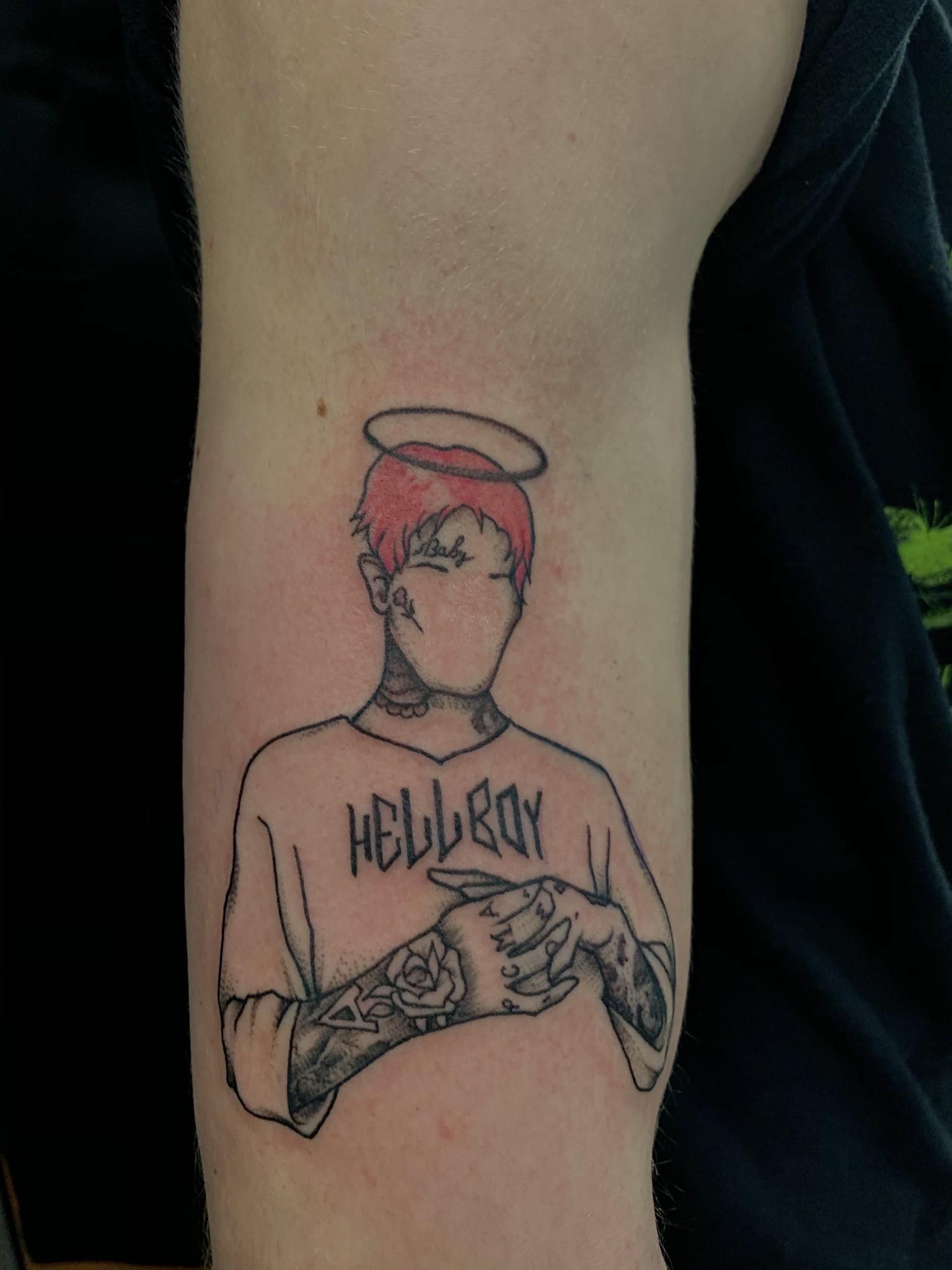 lil peep tattoos ideas