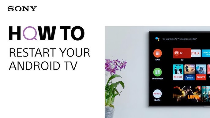 how to reset sony tv