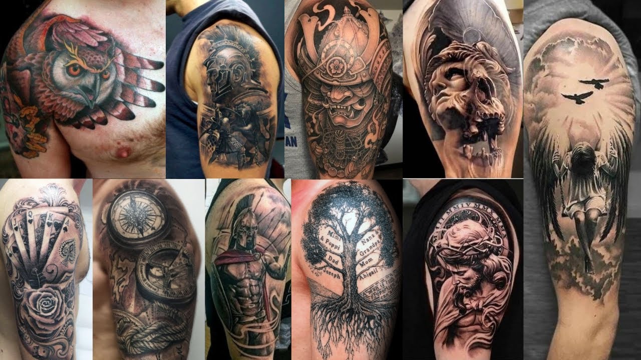 tattoo designs for men shoulder