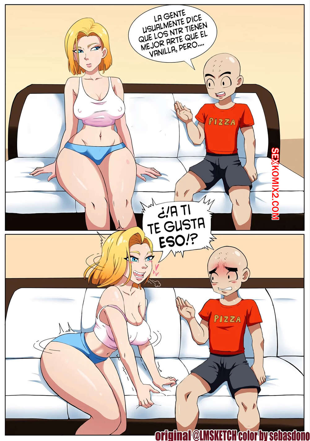 android 18 hentai comic