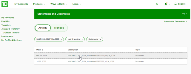 td online banking easyweb