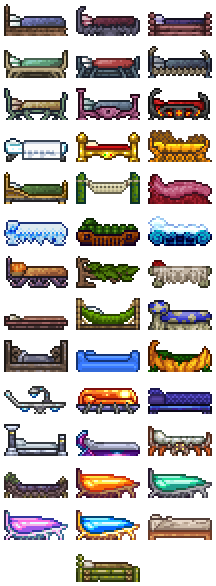 terraria beds