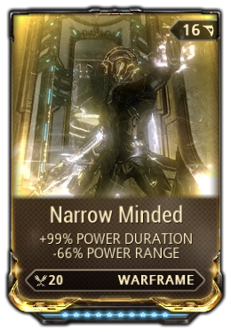 narrow minded warframe