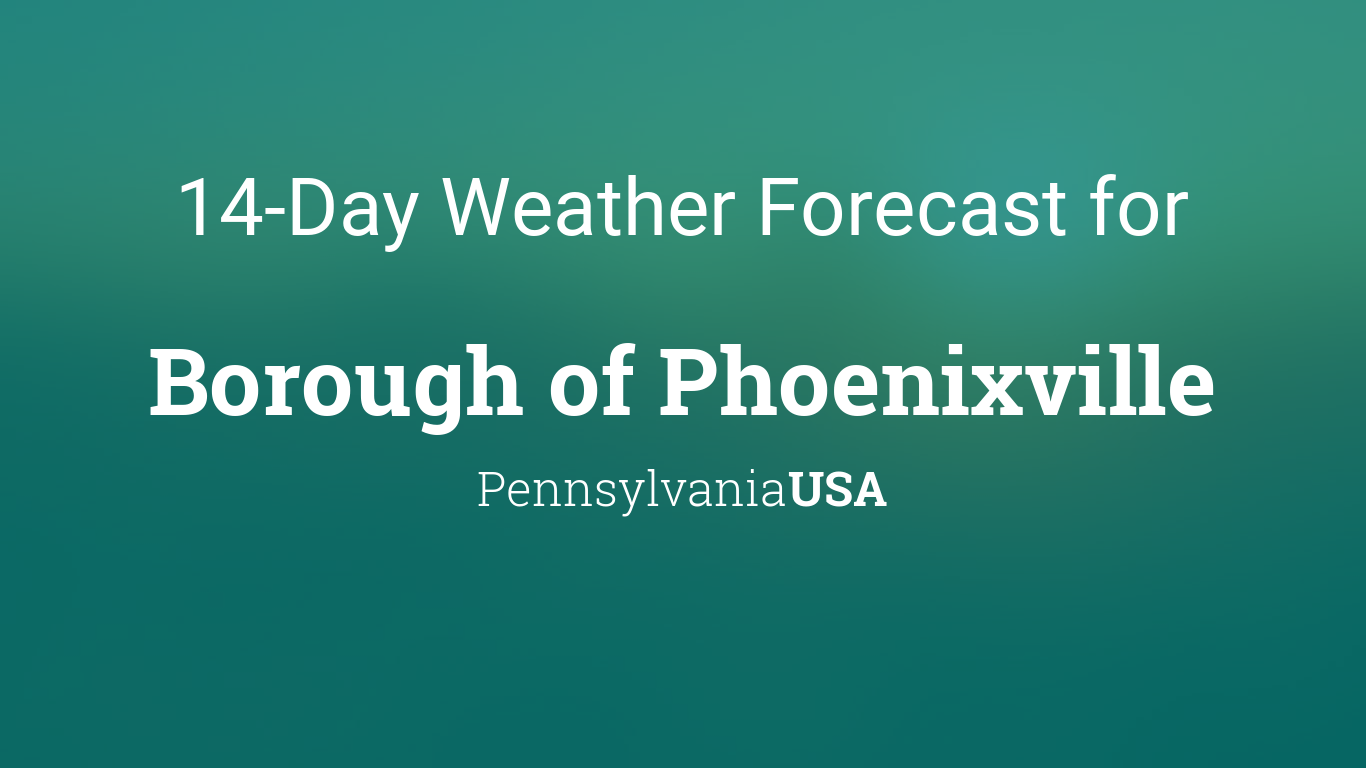 weather phoenixville hourly