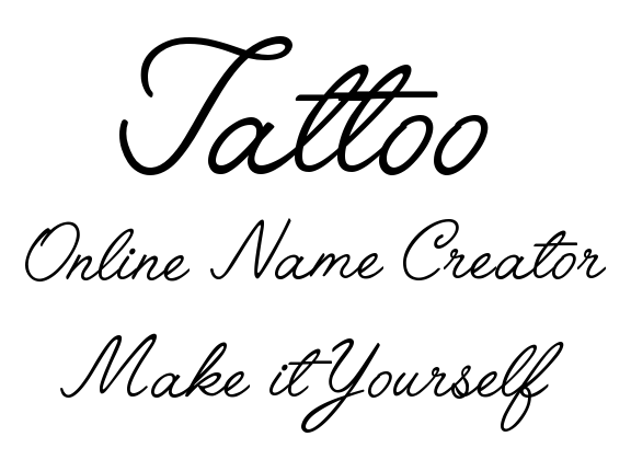 tattoo style name writing