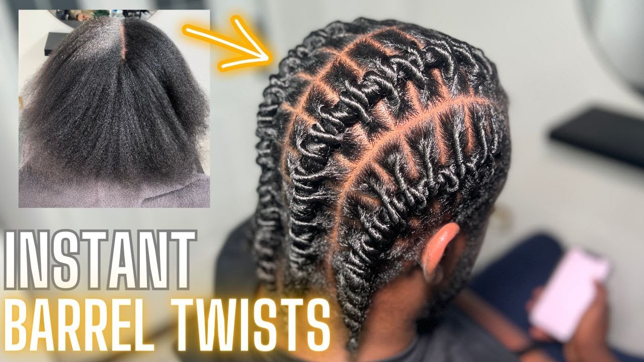 barrel twist for dreads