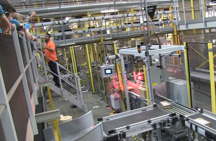 amazon fulfilment centre tours - bhx4