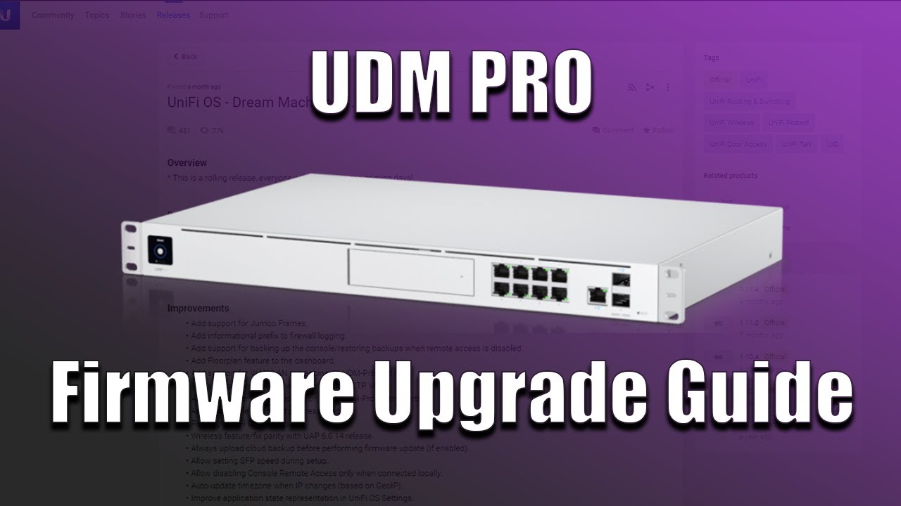 udm pro firmware download