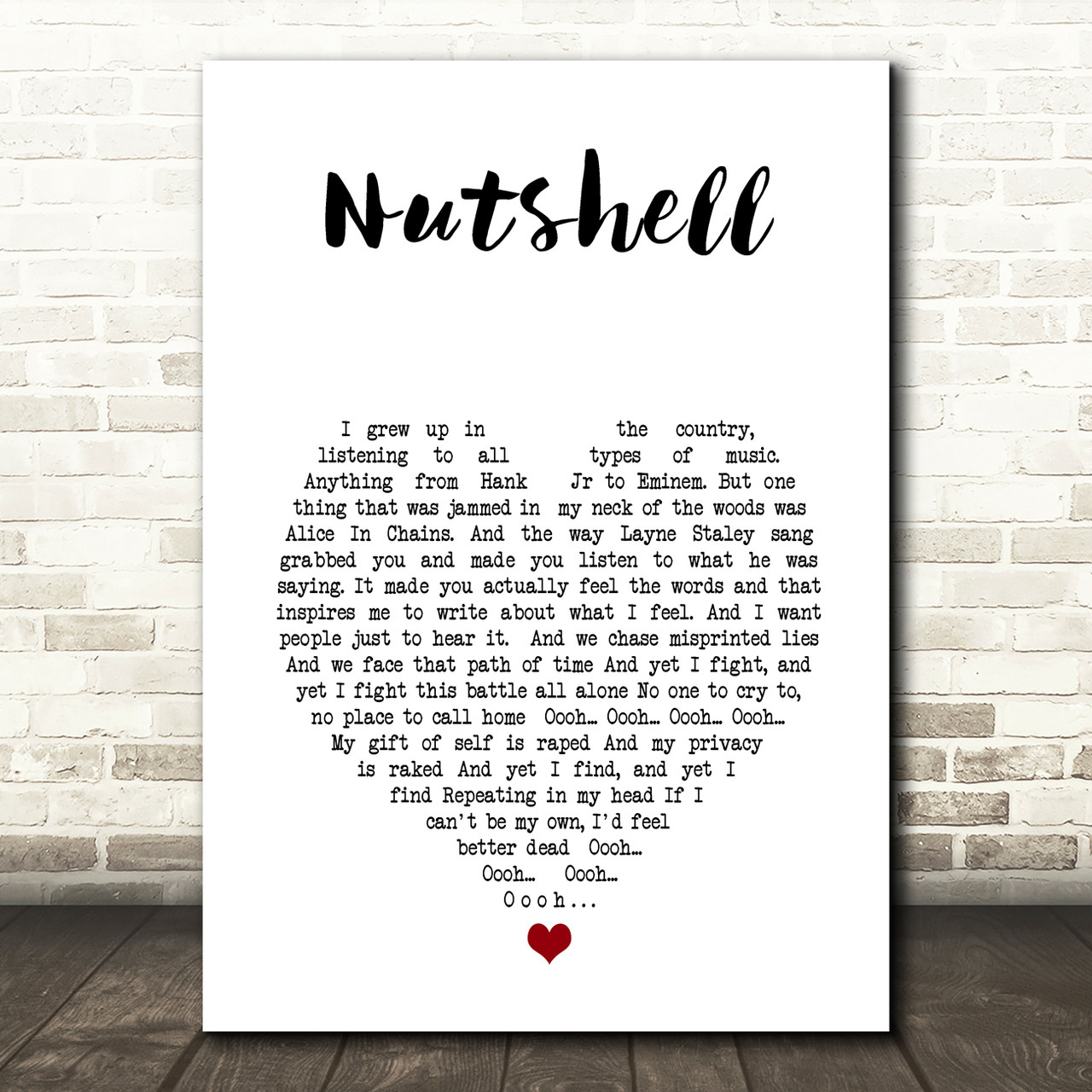 nutshell song lyrics