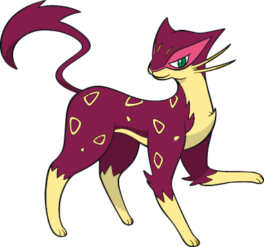 liepard pokemon shiny