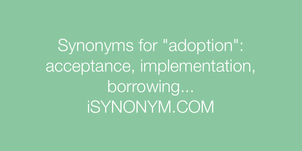 adoption syn