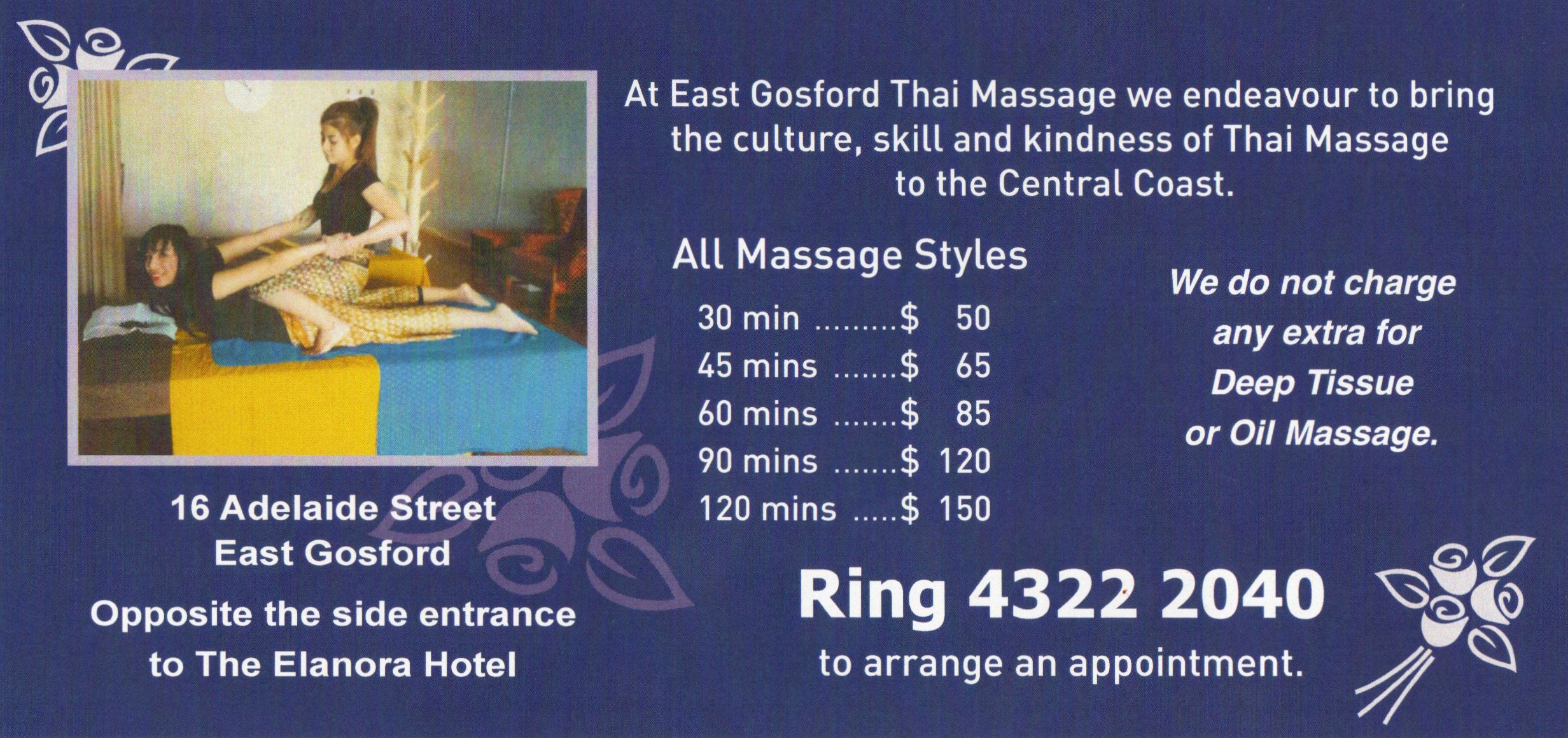 east gosford thai massage