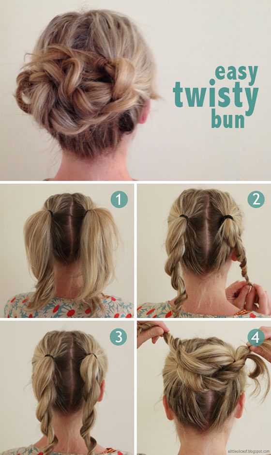 easy updo hairstyles medium length hair