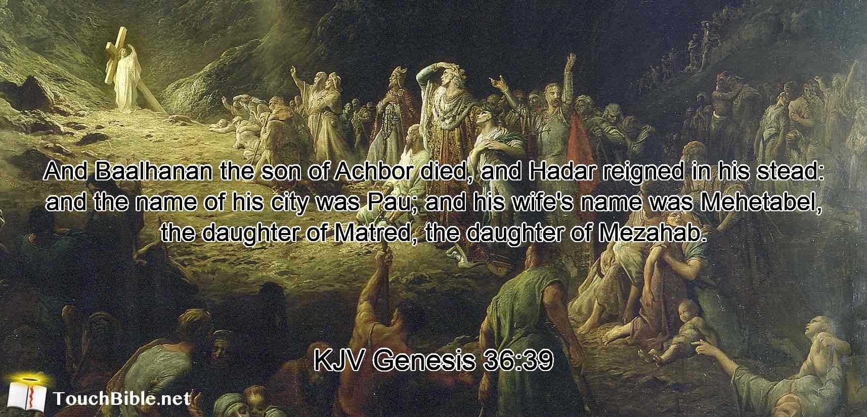 genesis 36 kjv