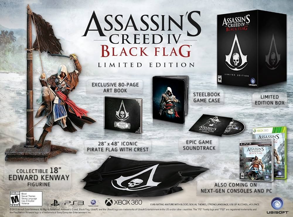 assassins creed black flag deluxe edition content