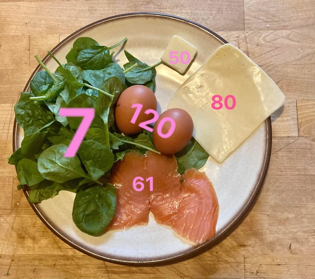 100g smoked salmon calories