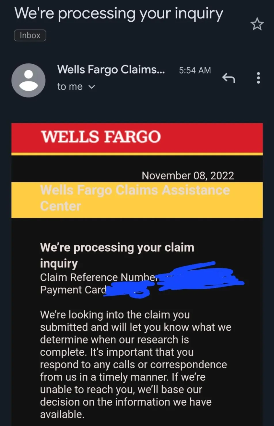 wells fargo frozen account