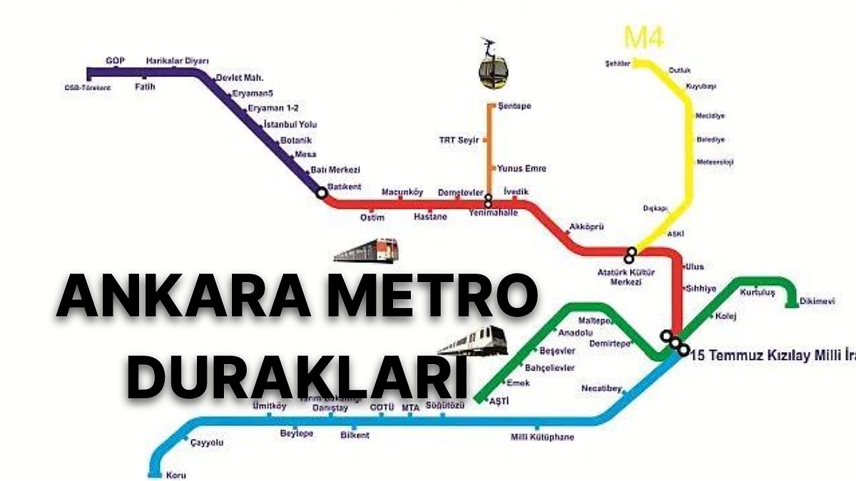 keçiören metro hattı haritası