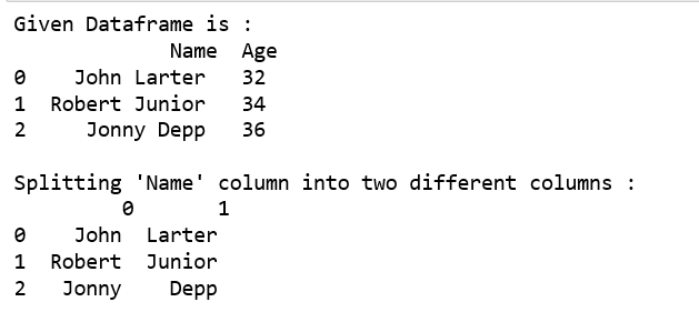 pandas split column into multiple columns