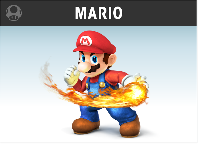 smash bro mario