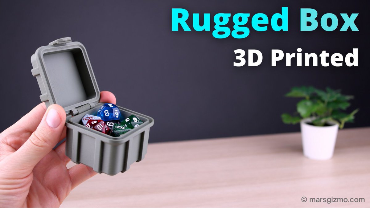 3d printed rugged box