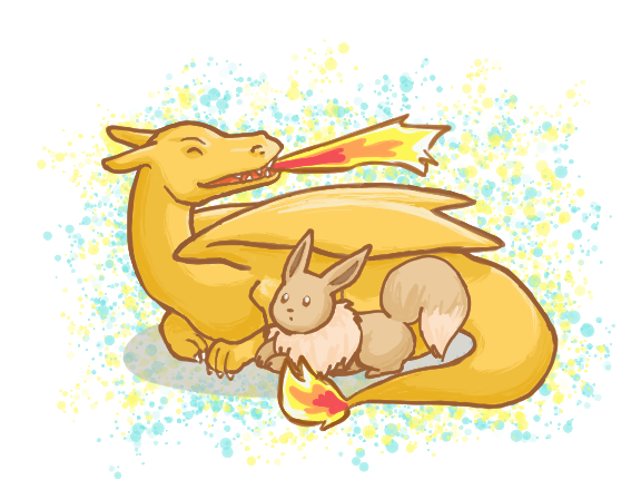 eevee vs charizard