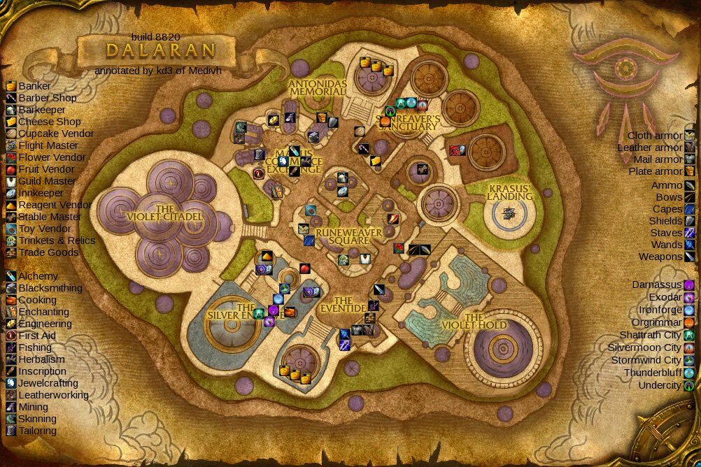 how to get to dalaran from orgrimmar