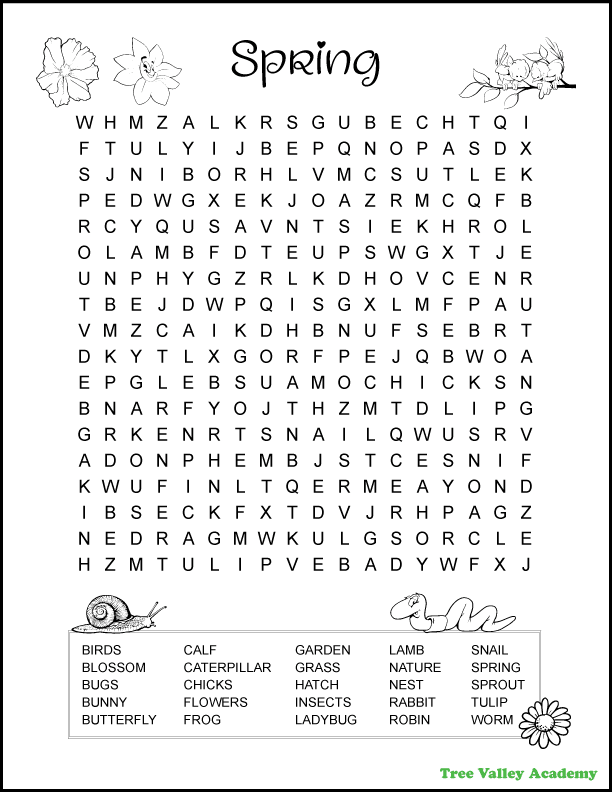 free word search puzzles