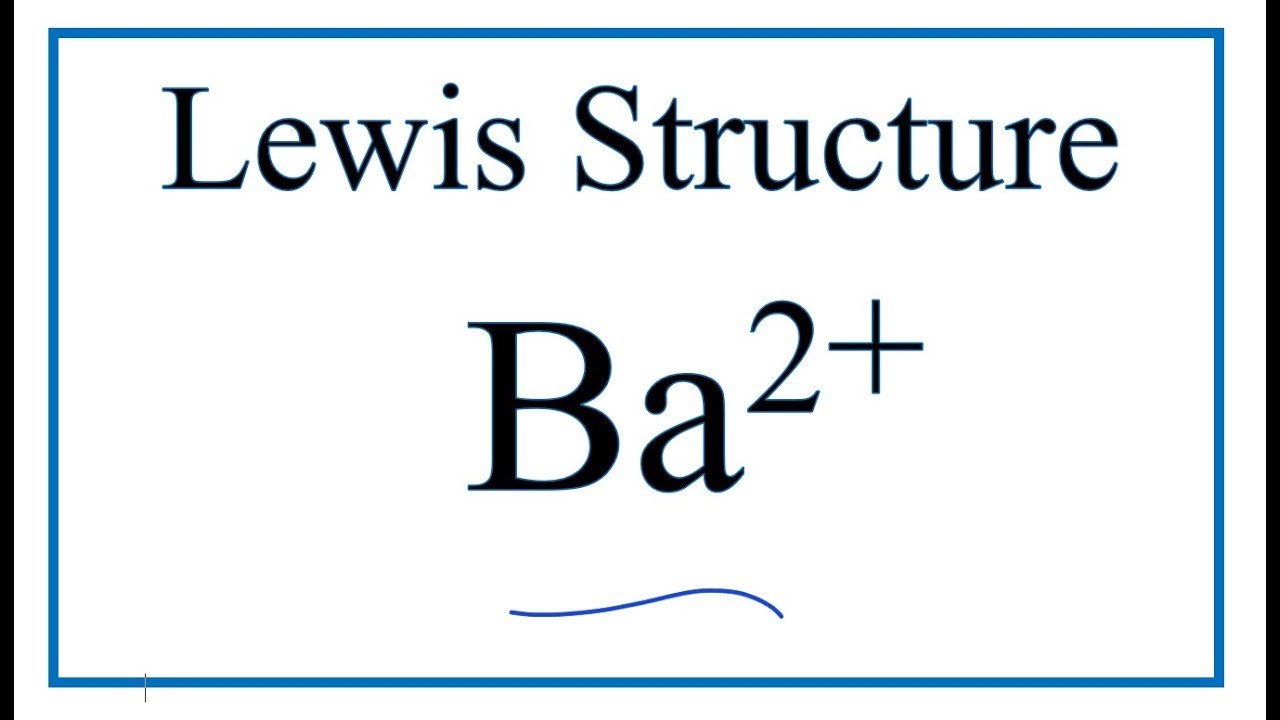 electron dot diagram for barium