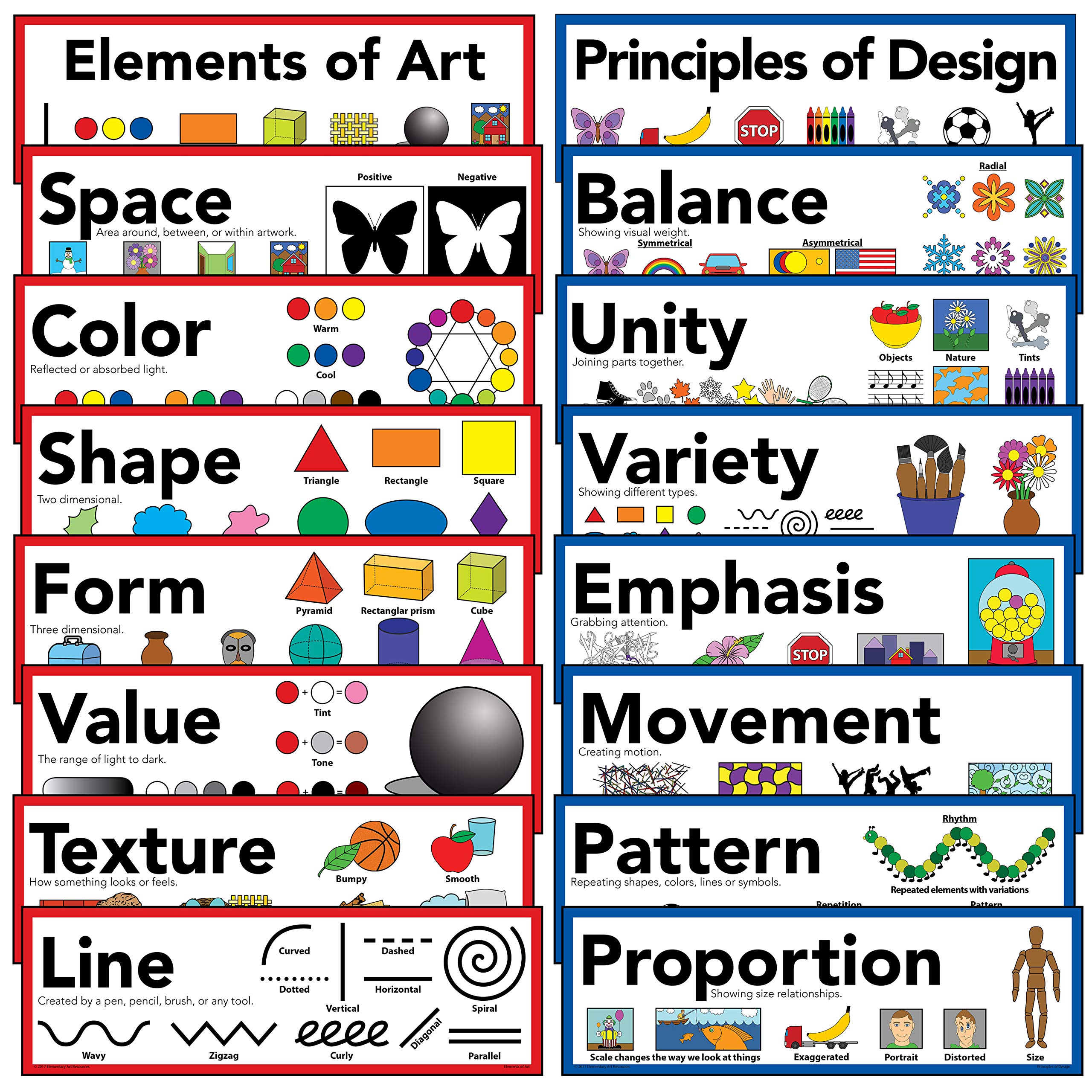 elements of art poster