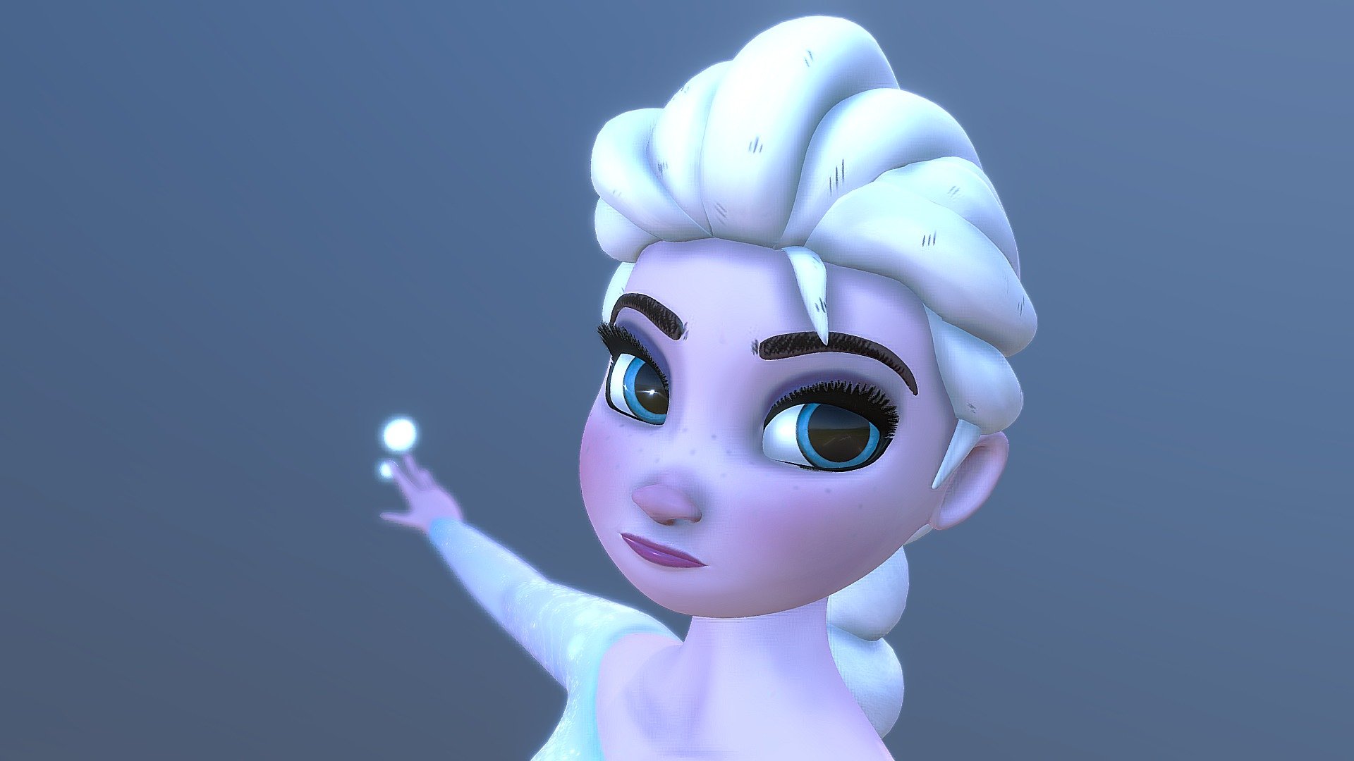 elsa en 3d