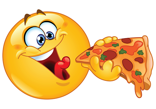 emoticon pizza whatsapp