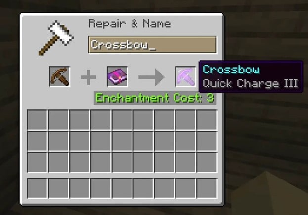 enchantments for crossbows